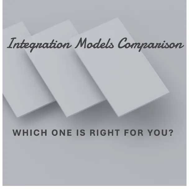 You are currently viewing Comparing the 3 Integration Models: Which One Is Right for Your Project?