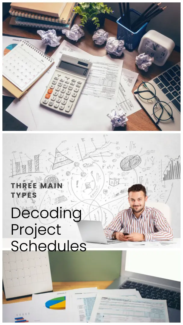 You are currently viewing Decoding the Three Main Types of Project Schedules