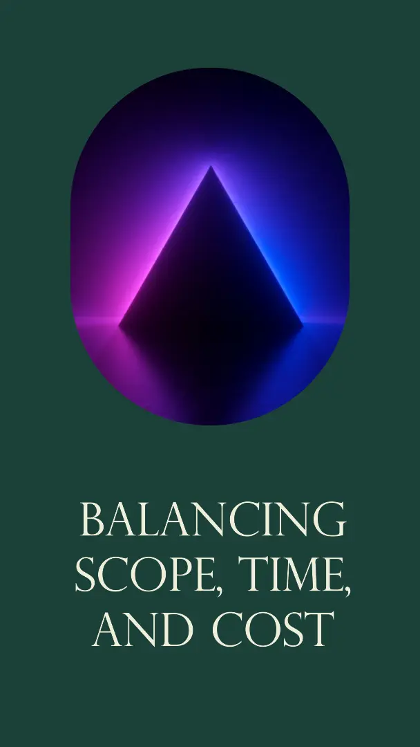 You are currently viewing The Golden Triangle: Balancing Scope, Time, and Cost
